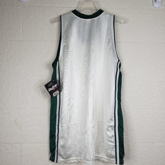 NWT Rawlings Green/White/Cream Basketball Jersey L - Picture 9 of 16